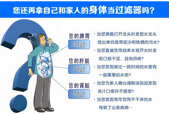 家用净水器是解决饮用水健康的完美方案